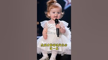 Thumbnail of This little girl sings beautiful Chinese songs  #music #baby #babygirl #song #ai