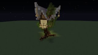 Minecraft Tutorial: Simple Wood Tree House