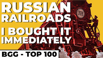 Russian Railroads - an Unknown Classic? - BoardGameGeek Top 100 - 3p Gameplay