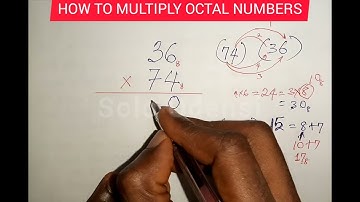 How to Multiply octal Numbers