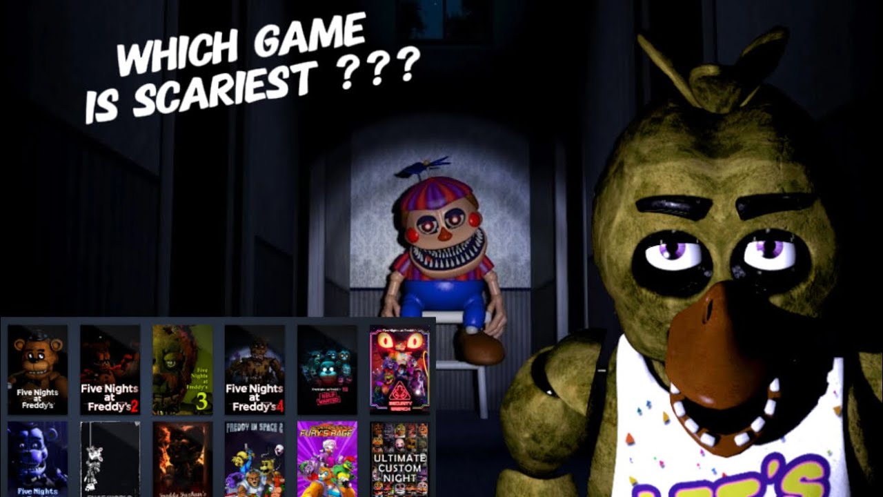 Which Five Nights at Freddy’s Game is the Scariest ??? - YouTube
