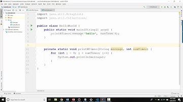 Set 1 - IntelliJ Javadoc Comments