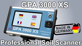 GPA 3000 XS | Professional Soil Scanner | MADE IN GERMANY | KTS-ELECTRONIC