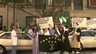 Circassian Genocide Protest - New York City - 05/21/09