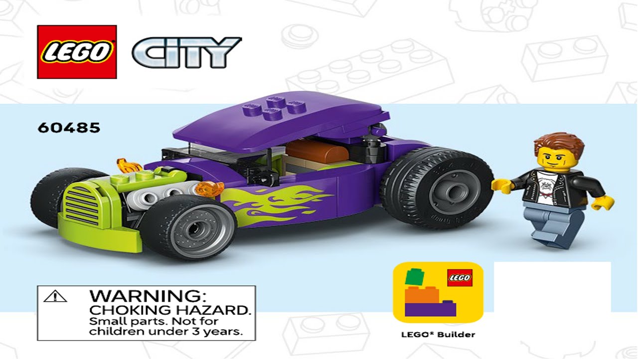 City - Hot Rod - Racing LEGO instructions