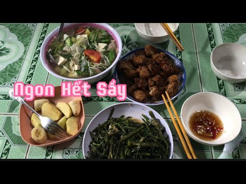 Video #ChayNgon Bữa Cơm Trưa Ngon Hết Sẩy - youtube