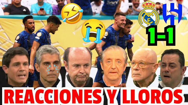 😭🤣 REACCIONES Y LLOROS MADRIDISTAS AL REAL MADRID 1 AL HILAL 1 | RIDÍCULO DE XABI ALONSO EN MIAMI