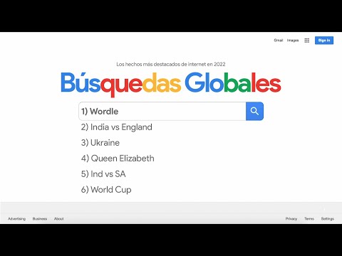 El 2022 en Google: qué fue lo más buscado del año