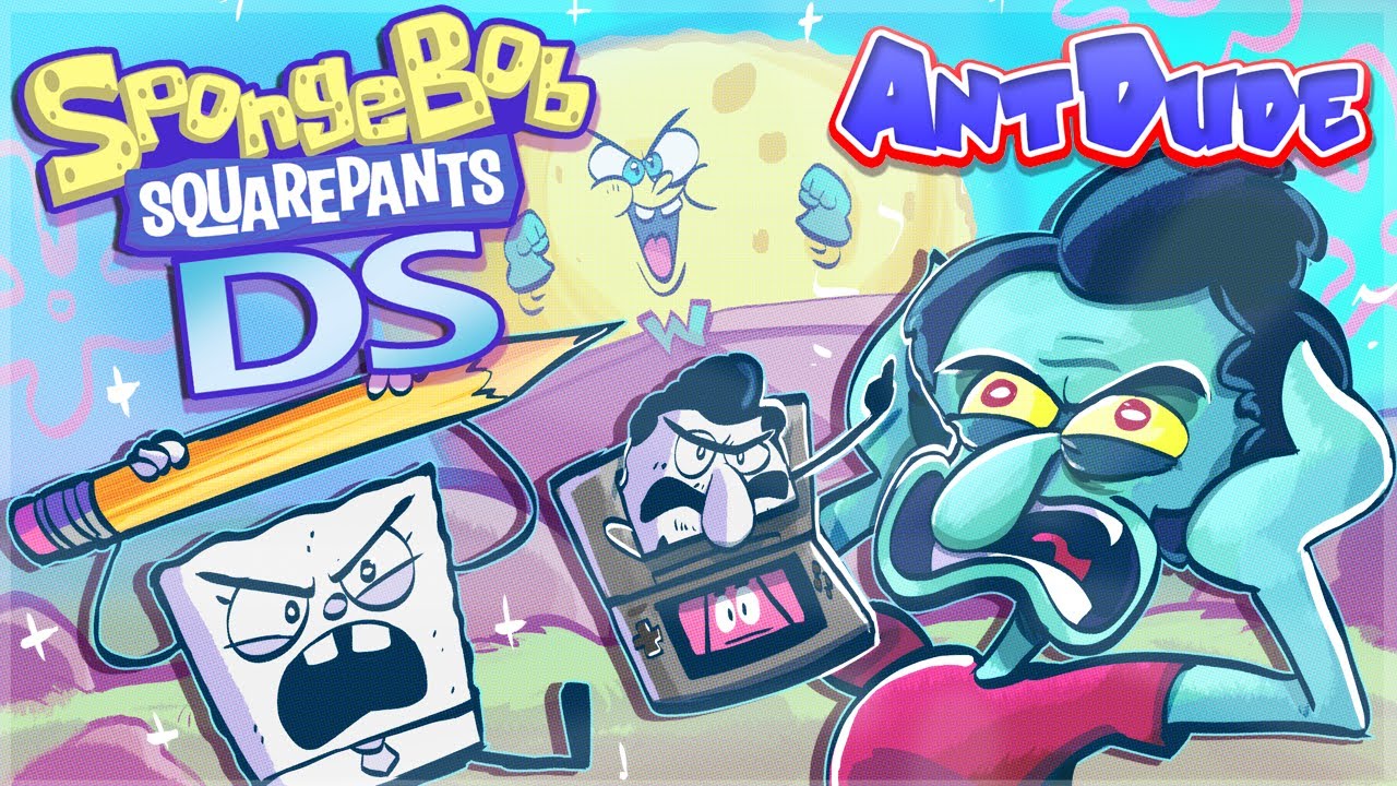SpongeBob Games on Nintendo DS | Two Screens, Nine Games, Much Pain -  YouTube