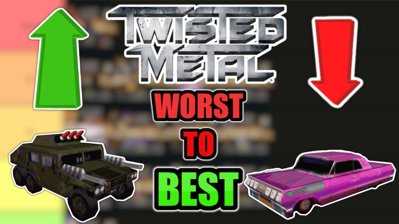 Twisted Metal (1995) Character Tier List - Worst To Best 