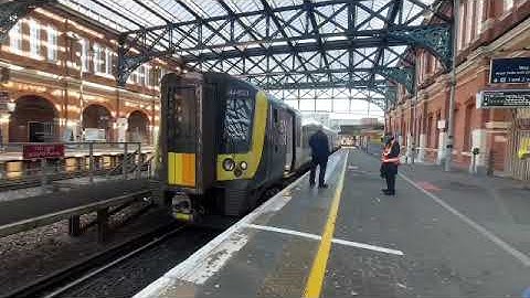 SWR class 444 021 departing Bournemouth for Poole 
