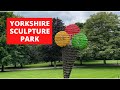 Yorkshire sculpture park  a walk around the sculptures 4k