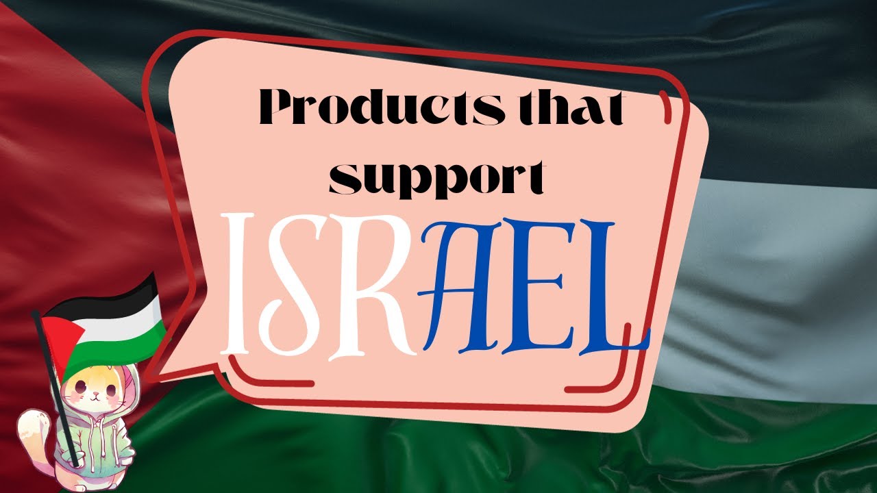 Products that SUPPORT ISRAEL. 🌟 YouTube