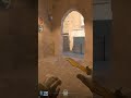 Cheeky Self Flash for Lower Tunnels on Dust2 (CS2)  #cs2 #csgo #fyp