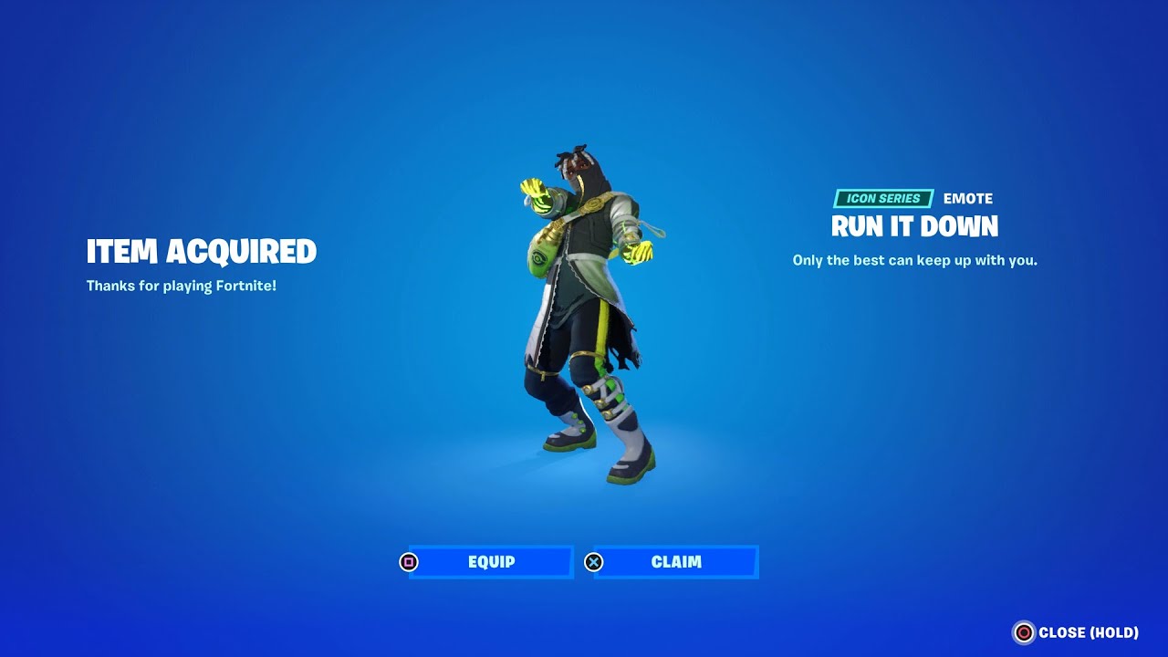How To Get Run It Down Emote NOW FREE in Fortnite! (Unlocked Run It