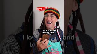 When you wake and bake 😳🤪😂 #shorts #funny #comedy #bake #bakery #cooking #humor #dessert