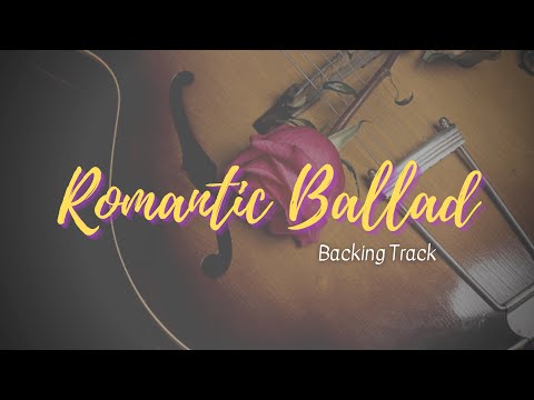 Emotive Romantic Ballad Guitar Backing Track in E | JIBT #026