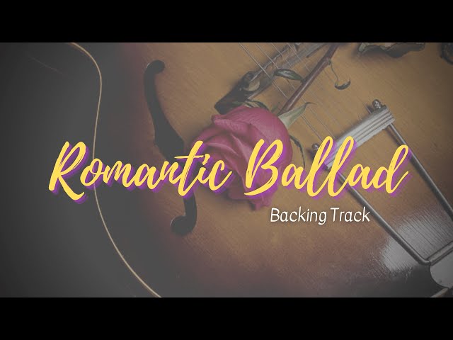 Backing Track Gitar Balada Romantis yang Emosional di E | JIBT #026 class=