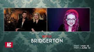 PRIDE interviews Bridgerton stars Nicola Coughlan & Luke Newton about their epic romance this season