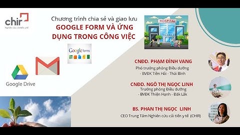 Hướng dẫn tạo Google Form Báo cáo nhân lực