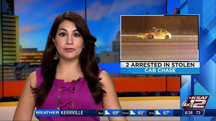 2 arrested after chase in stolen taxi