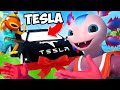 I SUPRISED HIM with a TESLA in Fortnite