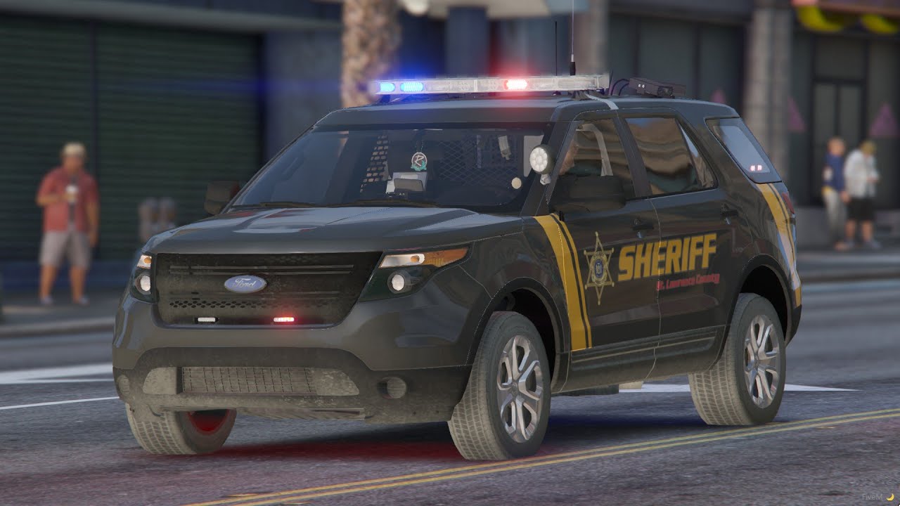 St. Lawrence County Sheriff Responding Fast & Loud! - YouTube