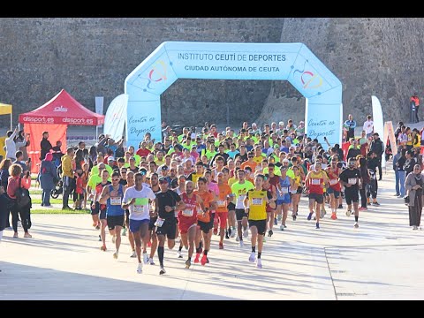 Álvaro Salguero y María Romero se imponen en la XXXIII Media Maratón Ciudad de Ceuta