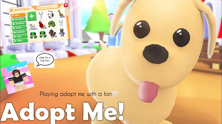 playing adopt me with a fan~ (mean mom rp/ read de...