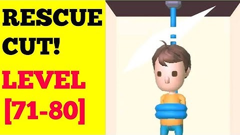Rescue cut! Level 71 72 73 74 75 76 77 78 79 80 Walkthrough or Solution