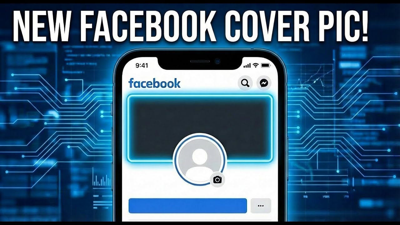 How to Add a Cover Photo on Facebook - YouTube