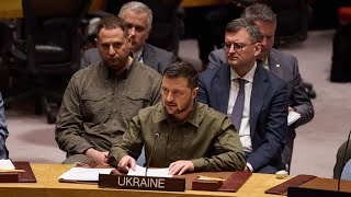 Виступ Зеленського на засіданні Ради Безпеки ООН
