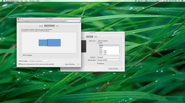 How to change the primary monitor on Mac OS X