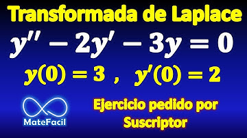Ecuación diferencial usando Transformada de Laplace