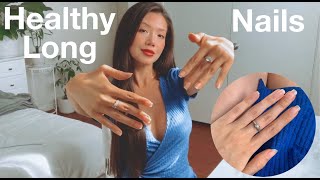 My tips & tricks for GROWING LONG HEALTHY NATURAL NAILS