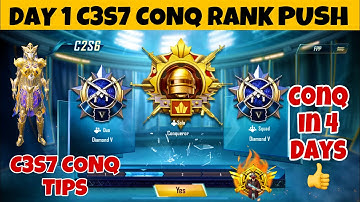 DAY-1 Solo fpp Conqueror rank push C3S7 | Solo fpp Conqueror tips | Solo fpp every game top 10 tips