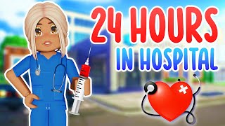 😷 24 HOURS in HOSPITAL on Roblox 💊