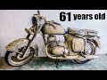 Rebirth of an old Motorcycle 175cc - Repair very Damaged Motorcycle