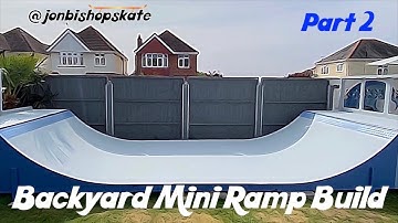 Build A Skate Pool Inspired Mini Ramp Part 2. Three Month Review.