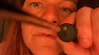 ASMR - There’s something in your eye (real camera touching)