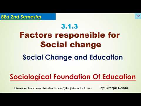 3.1.3 Factors responsible