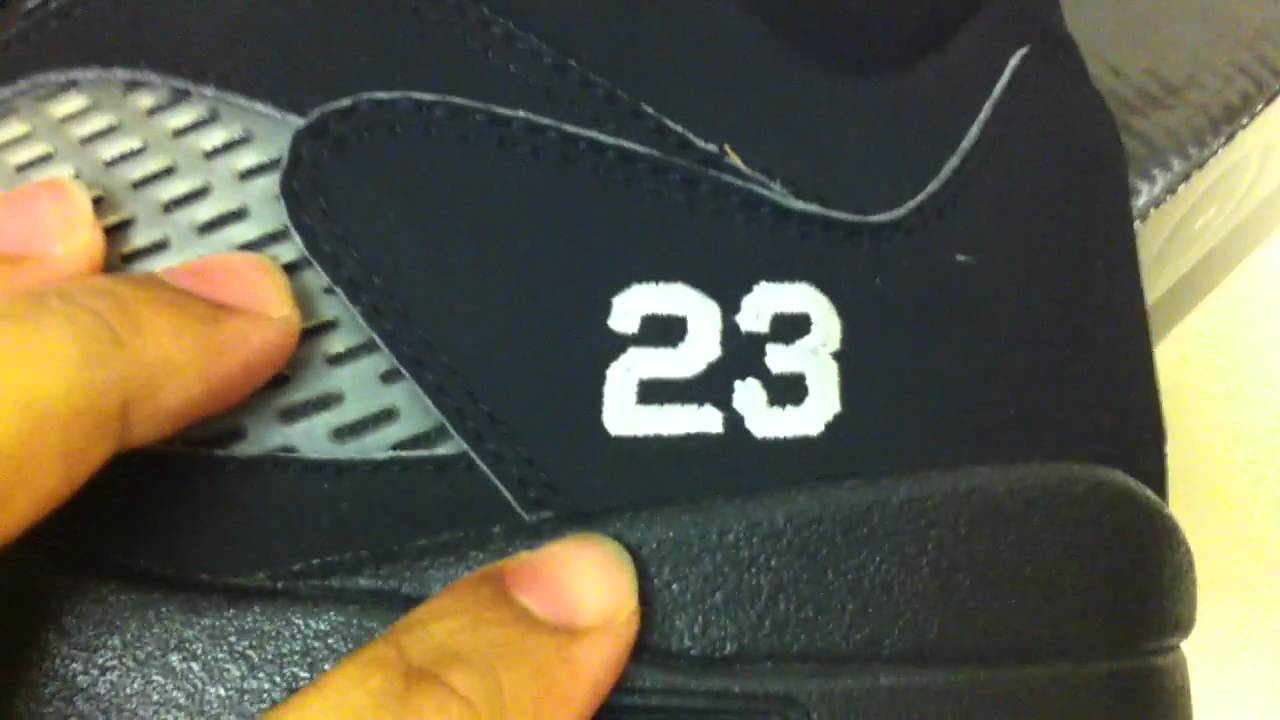 fake jordan 5 anthracite