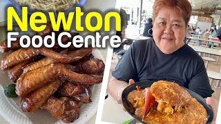 Everything We Ate at Newton Food Centre, Best Food in Singapore, Hawker Center Vlog