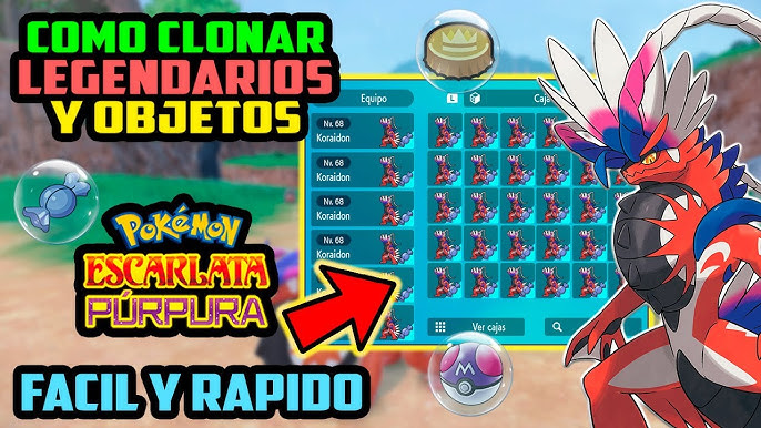 Cómo clonar Pokémon Shiny en Escarlata y Púrpura