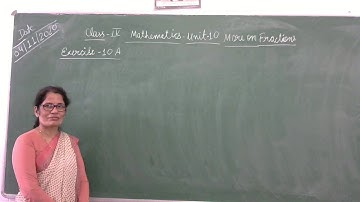 Class-4/Mathematics/Unit-10 (More on Fractions) Exercise-10A Part 2