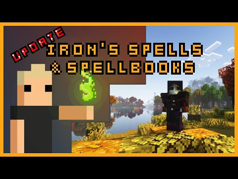 Обновления Лучшего магического мода для Minecraft 1.20.1 \ Iron's Spells and SpellBooks Update