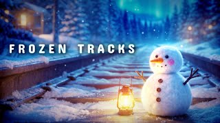 Moonlit Frozen Tracks - Little Snowman's Journey ❄️ Soft Winter Lofi screenshot 5