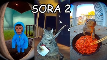 Craziest Sora 2 AI Videos You CAN’T Scroll Past 💀 100+ Insane Clips!