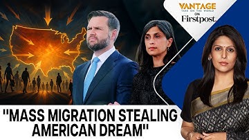 "Send Usha Back to India": Critics Slams JD Vance on Migration | Vantage with Palki Sharma | N18G