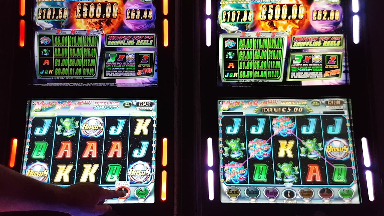 £500 Jackpot Money Mad Martians Cosmic cash (linked)
